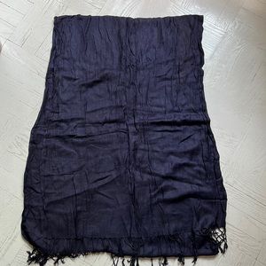 Navy cotton wrap